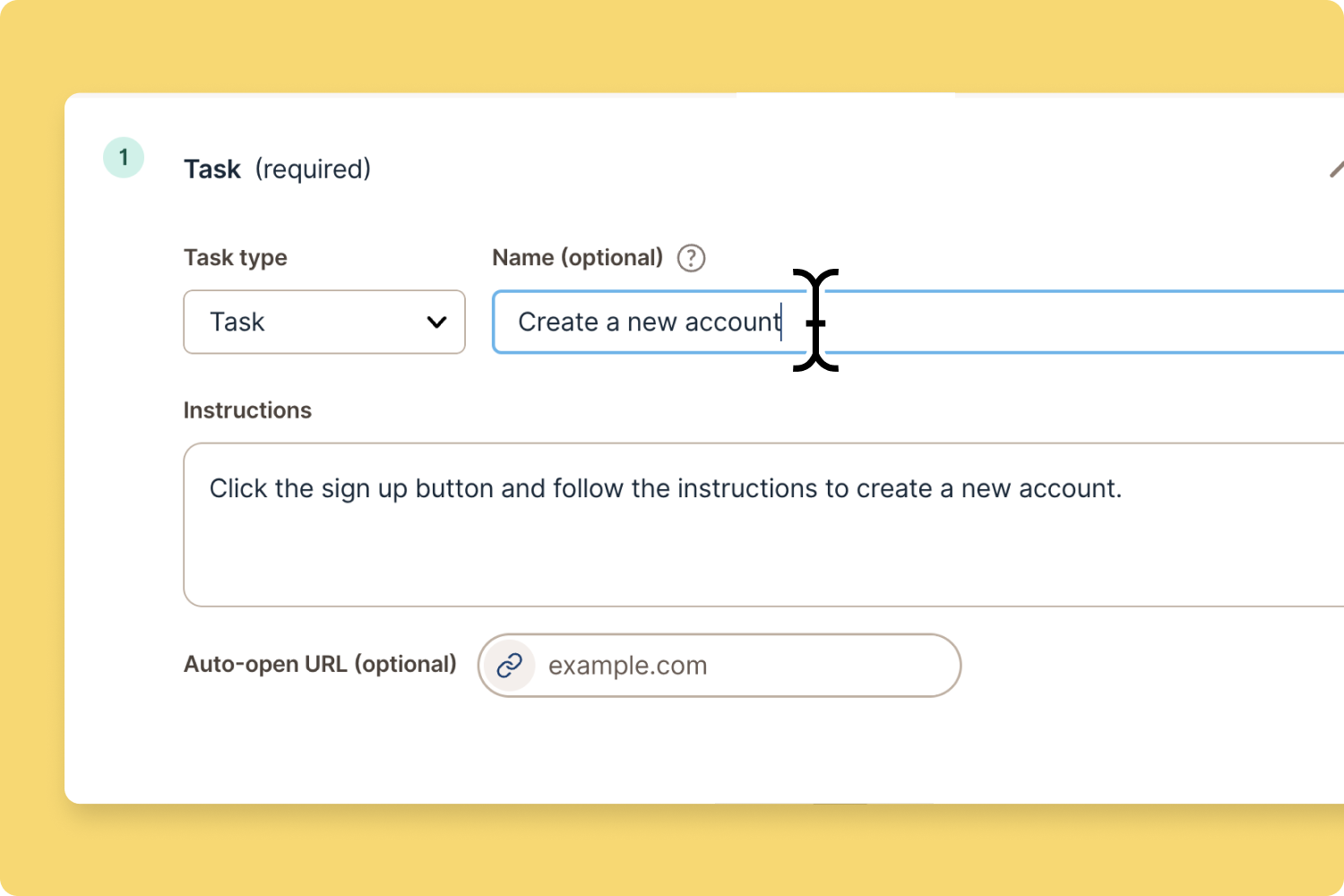 taskname